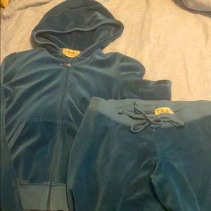 Vintage velour Juicy track suit